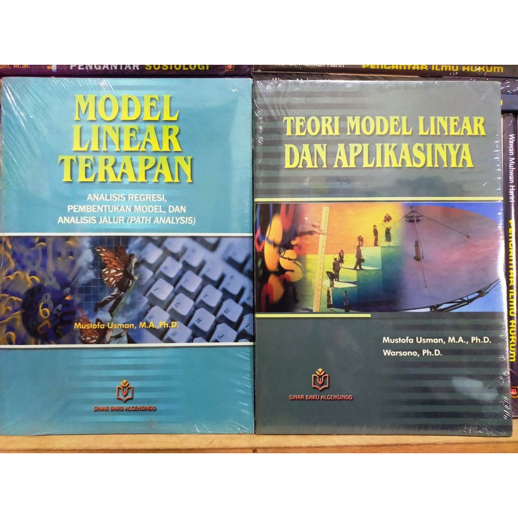 Jual Paket 2 Buku Model Linear - Mustofa Usman - SBA | Shopee Indonesia