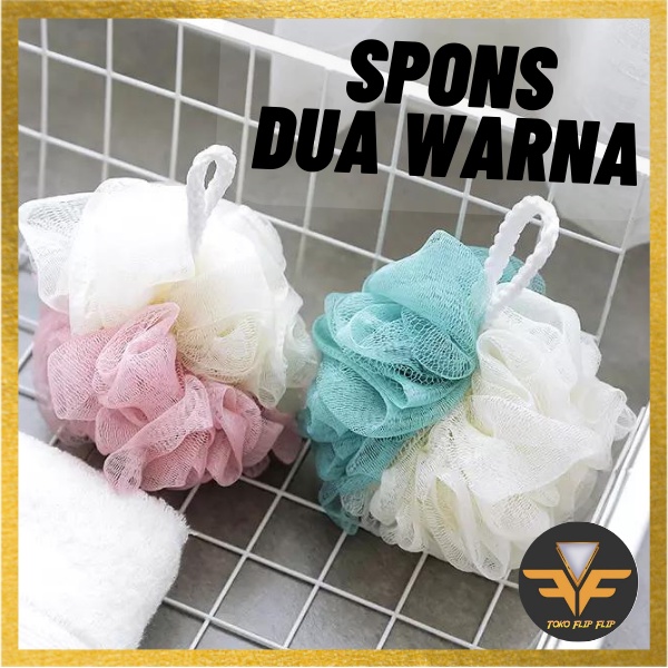 Jual Bath Puff Spons Mandi Jaring Gantung Shower Puff Sponge Mandi Busa ...