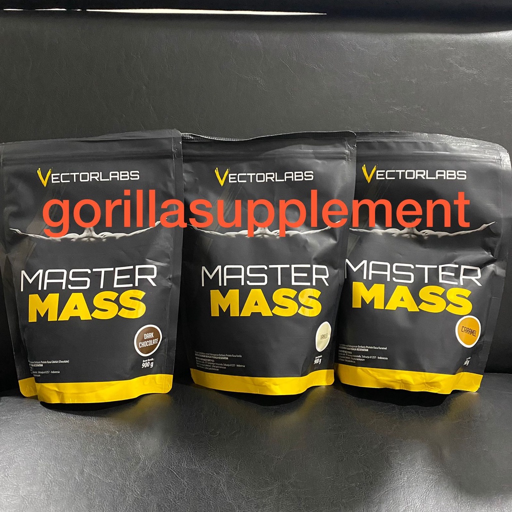 Jual VECTORLABS Susu Penambah Berat Gainer Badan BPOM Mastermass 2lbs ...