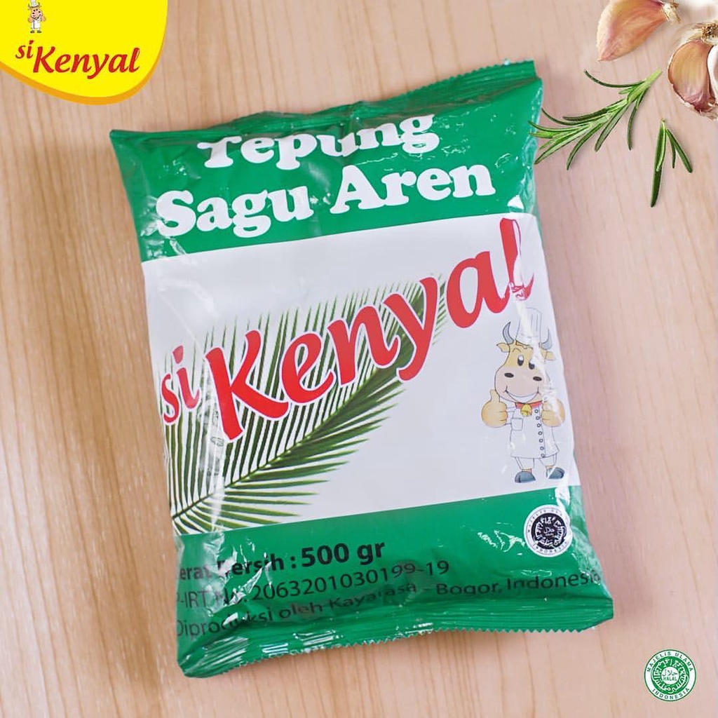 Jual SiKenyal Tepung Sagu Aren 500 gr 1 Pack isi 4 pcs Bahan Dasar ...