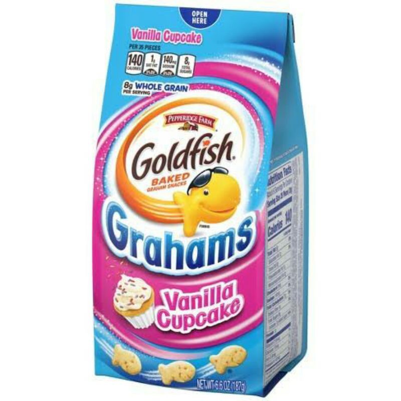 Jual Pepperidge Farm Goldfish Snack Vanilla Cupcakes 187gr Shopee