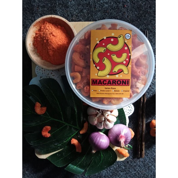 Jual Makaroni bantet rasa balado / makaroni balado / makaroni bantet ...