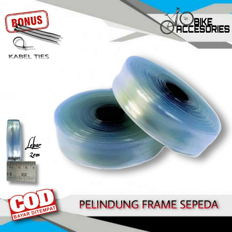 Jual Aksesoris sepeda / Pelindung frame sepeda / Pelindung rantai ...