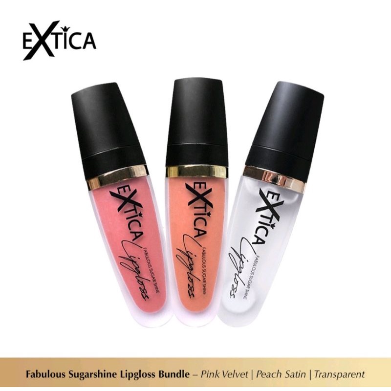Jual extica fabulous sugar shine lipgloss | Shopee Indonesia