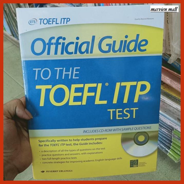 Jual Buku Persiapan Ujian Official Guide To The Toefl Itp Test Go