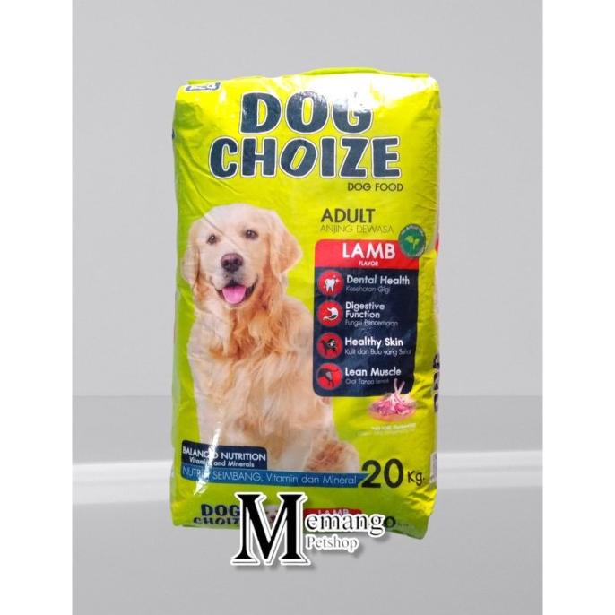 Jual DOG CHOIZE LAMB 20KG - MAKANAN ANJING - DOG FOOD - FRESHPACK ...