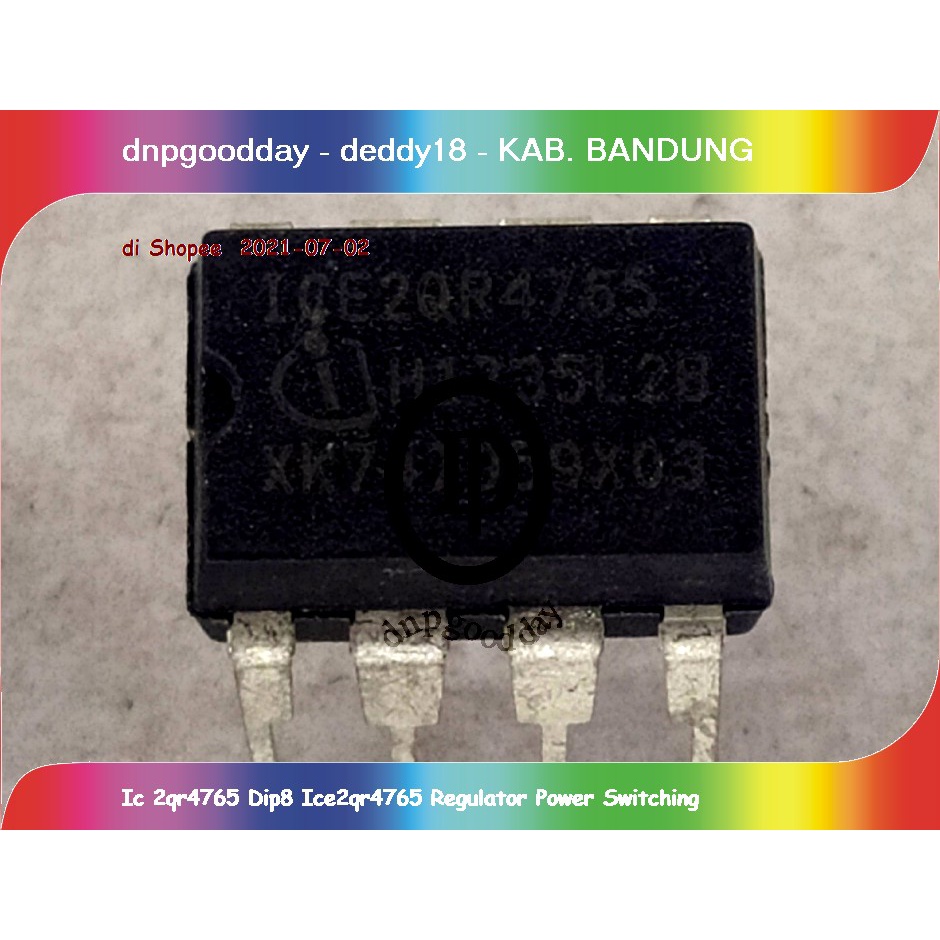 Jual Ic 2qr4765 Dip8 Ice2qr4765 Regulator Power Switching Shopee