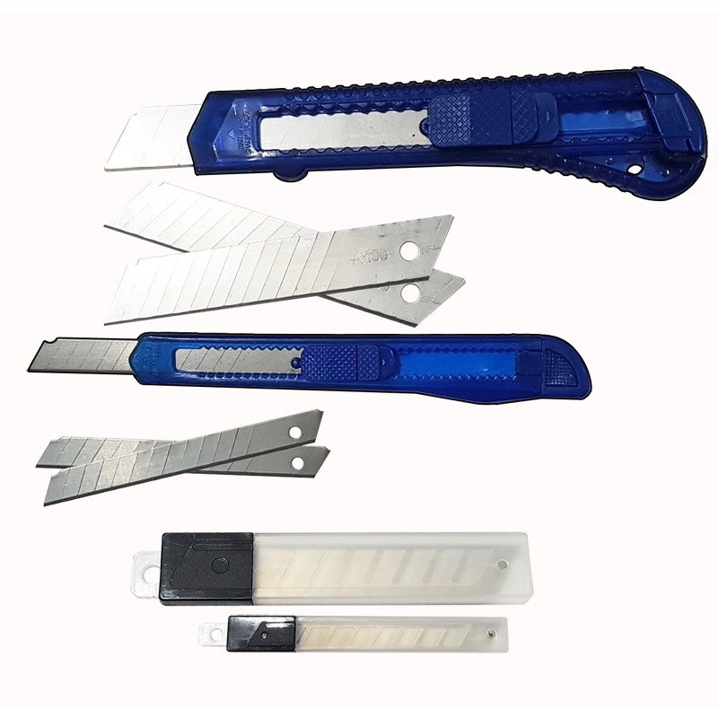 Jual Cutter Knife set pisau kater pisau silet | Shopee Indonesia