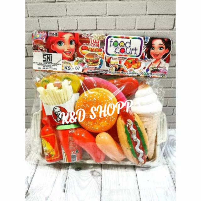 Jual MAINAN FOOD-MAINAN FOOD COURT-MAINAN MASAK MASAKAN-PLAY KITCHEN ...
