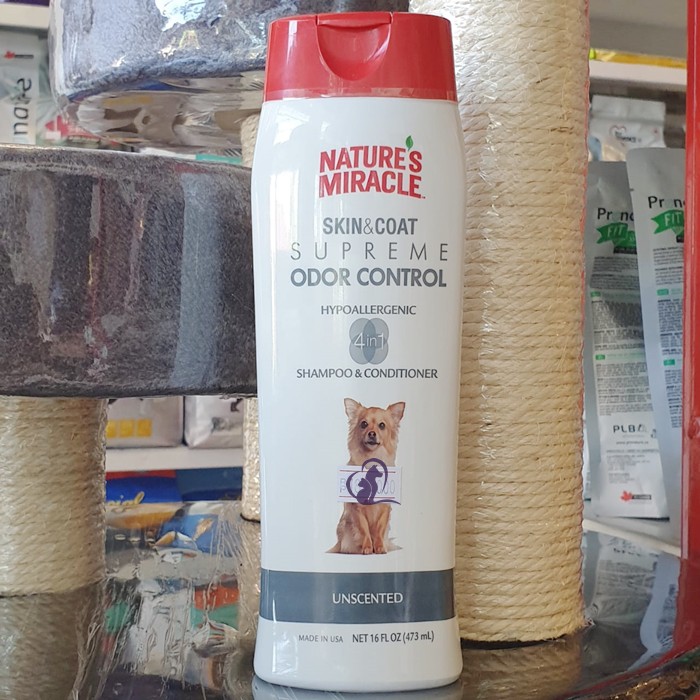 Jual Nature's Miracle Hypoallergenic Odor Control Shampoo 473ml