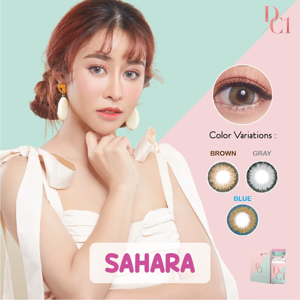 Jual Dc Softlens Sahara Lensa Kontak Dreamcolor Sepasang Shopee Indonesia