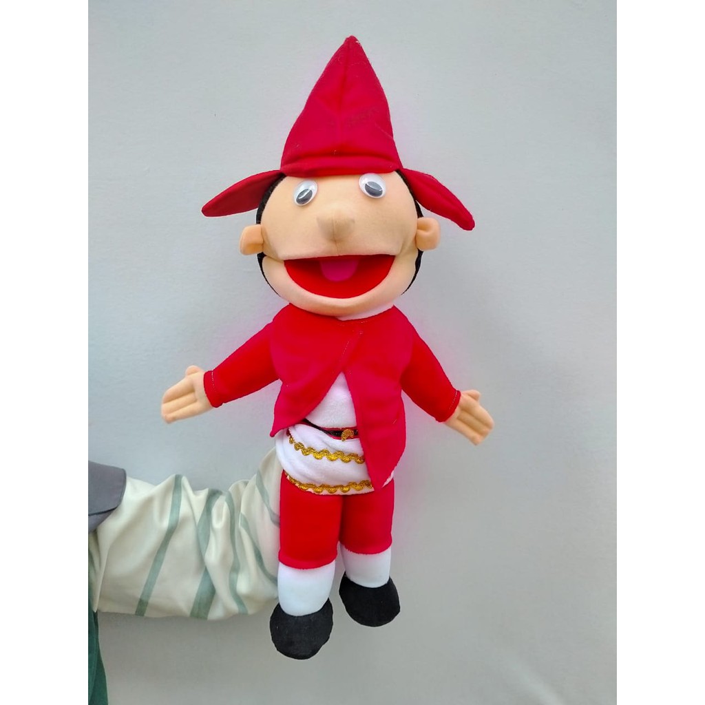 Jual Boneka Tangan Muppet Prajurit Lombok Abang | Boneka Muppet ...