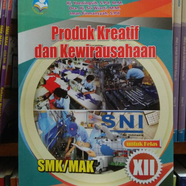 Jual Buku Produk Kreatif Dan Kewirausahaan Kelas 12 Smk | Shopee Indonesia