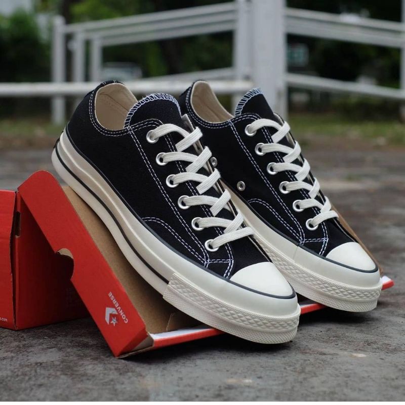 Jual C*nverse 70s egret classic black white | Shopee Indonesia
