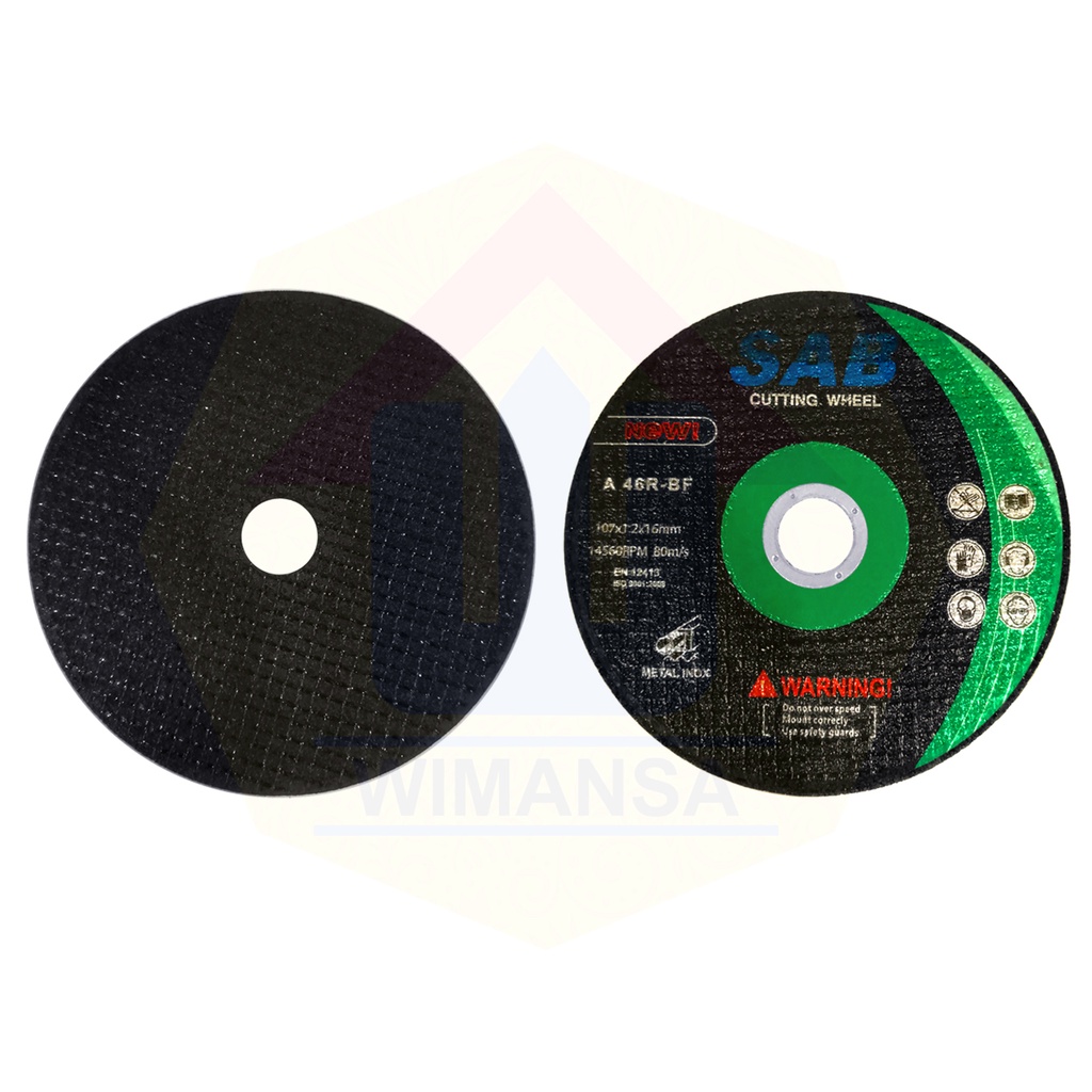 Jual SAB CUTTING WHEEL 4 INCH A 46R-BF POTONG BESI | Shopee Indonesia