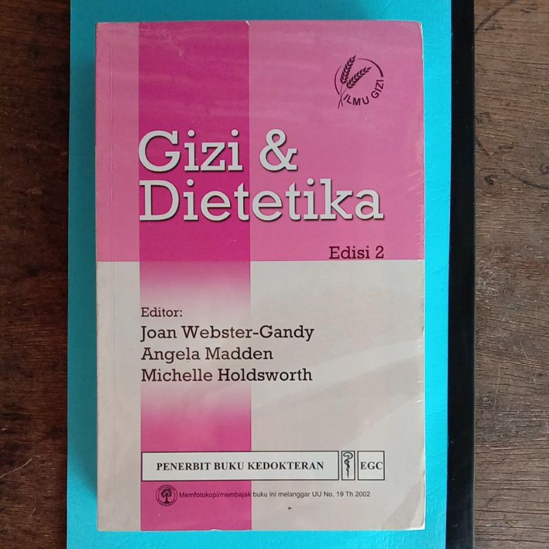 Jual Gizi Dan Dietetika. Edisi 2 ( 100% ORIGINAL ) | Shopee Indonesia