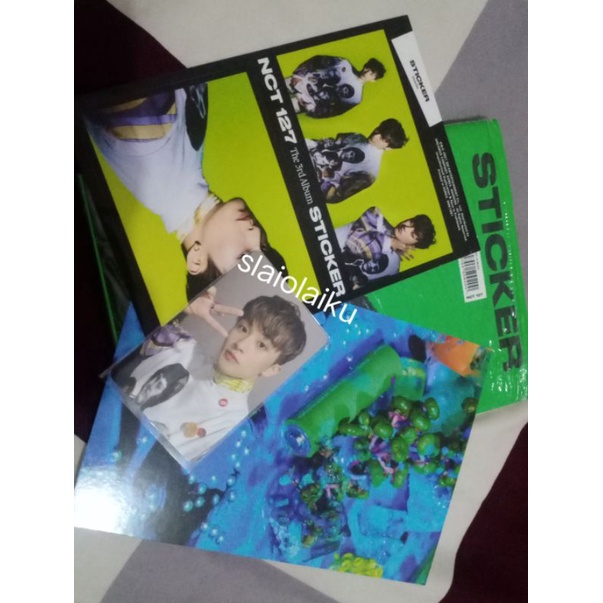 Jual ALBUM ONLY STICKER NCT 127 