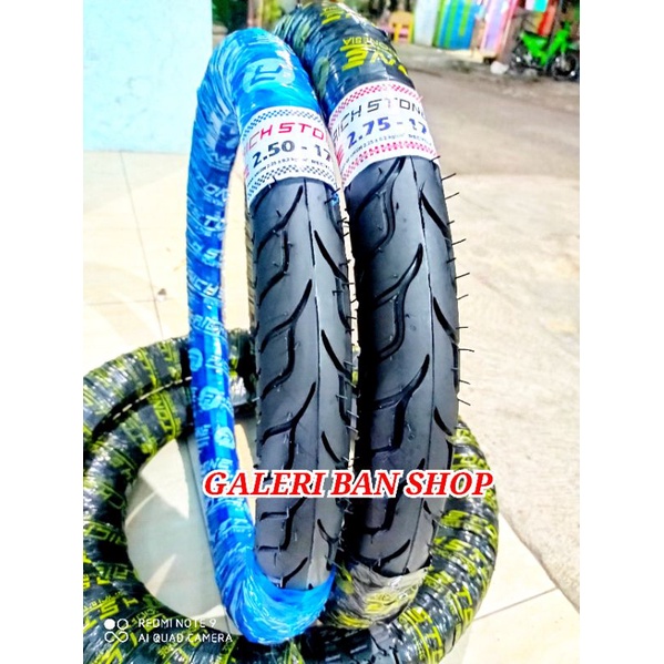 Jual paket hemat sepasang ban motor bebek 250-17 dan 275-17 ban honda ...