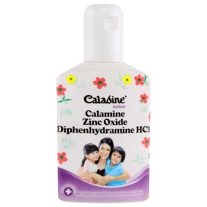 Jual CALADINE LOTION CALAMINE ZINC OXIDE DIPHENHYDRAMINE HCI ISI 60 ML