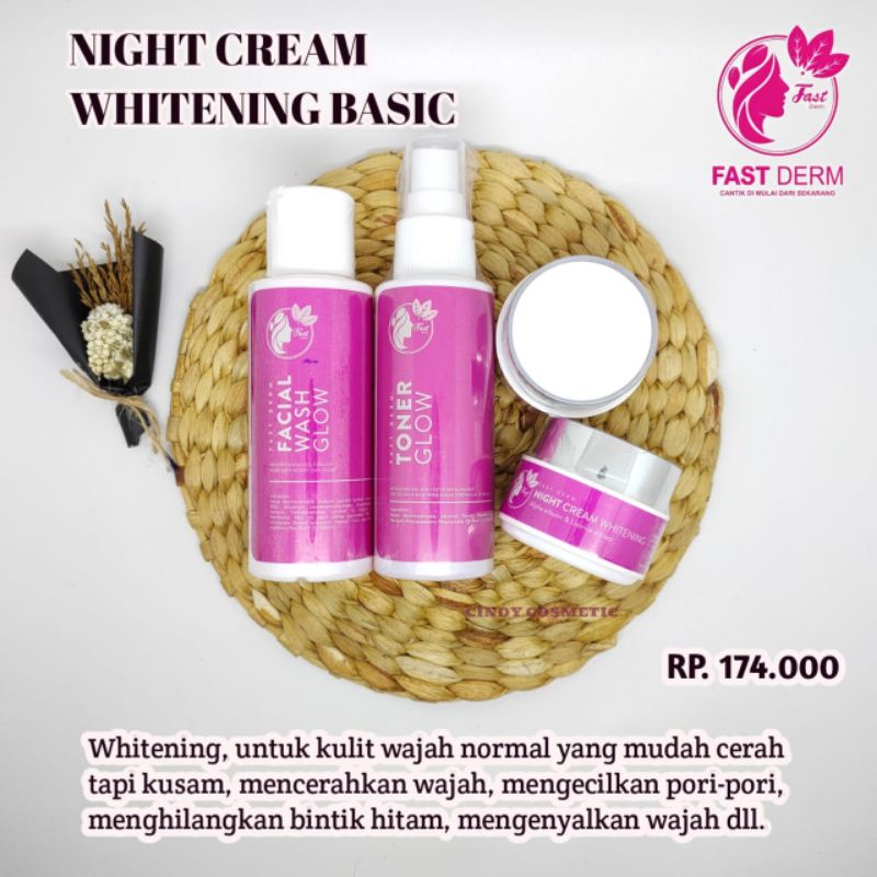 Jual FAST DERM PAKET WHITENING BASIC | Shopee Indonesia