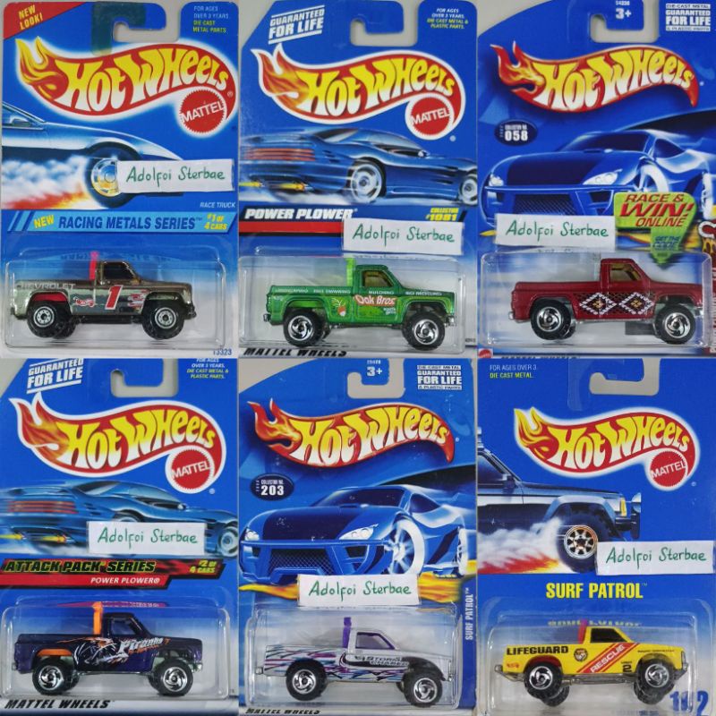 Jual hotwheels hot wheels power plower surf patrol attack pack series ...