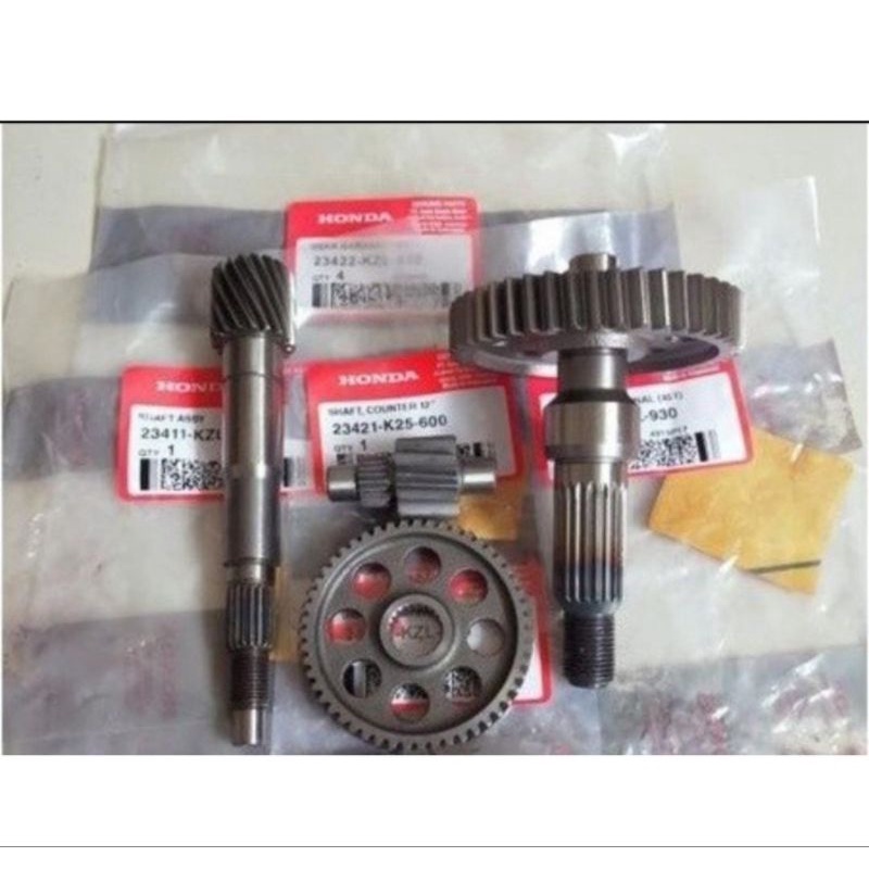 Jual Gigi Gear Gardan Rasio Set As Pully As Roda Beatf Scoopy Spacy Vario Injeksi Honda K