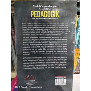 Jual Model Pengembangan Kompetensi Pedagogik Teori Konsep Dan Konstruk ...