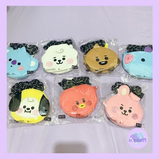 Jual [READY] BT21 OFFICIAL SLING COIN POUCH | Shopee Indonesia