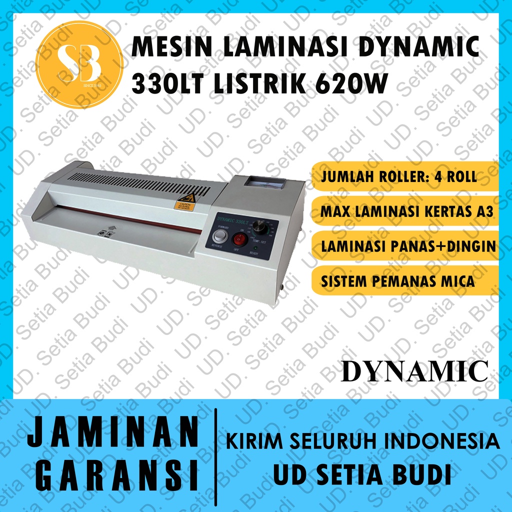 Jual Mesin Laminating Dynamic 330LT Asli Dan Bergaransi | Shopee Indonesia