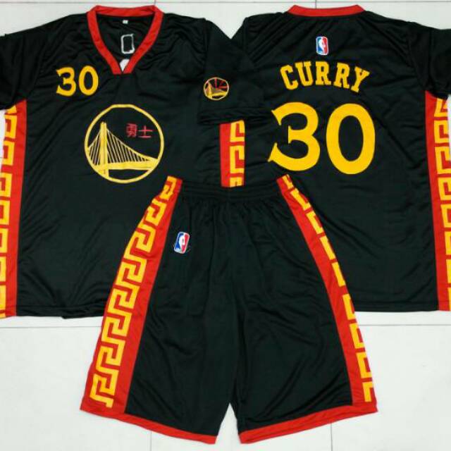 Gsw jersey chinese new hot sale year