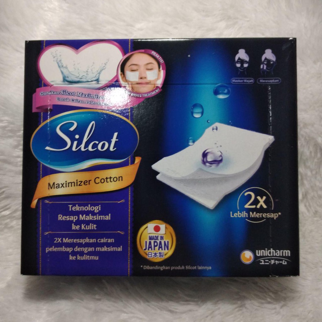 Jual [NEW] Silcot Maximizer Cotton 40 pcs (80 lembar) | Shopee Indonesia