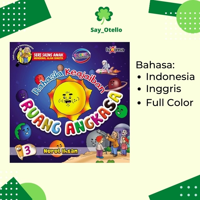 Jual Buku Rahasia Keajaiban Ruang Angkasa Buku Sains Anak | Shopee