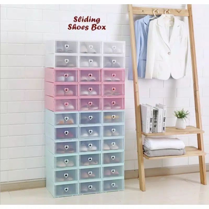 Jual Box Sepatu Kotak Sepatu bukan Sliding Shoes Box | Shopee Indonesia