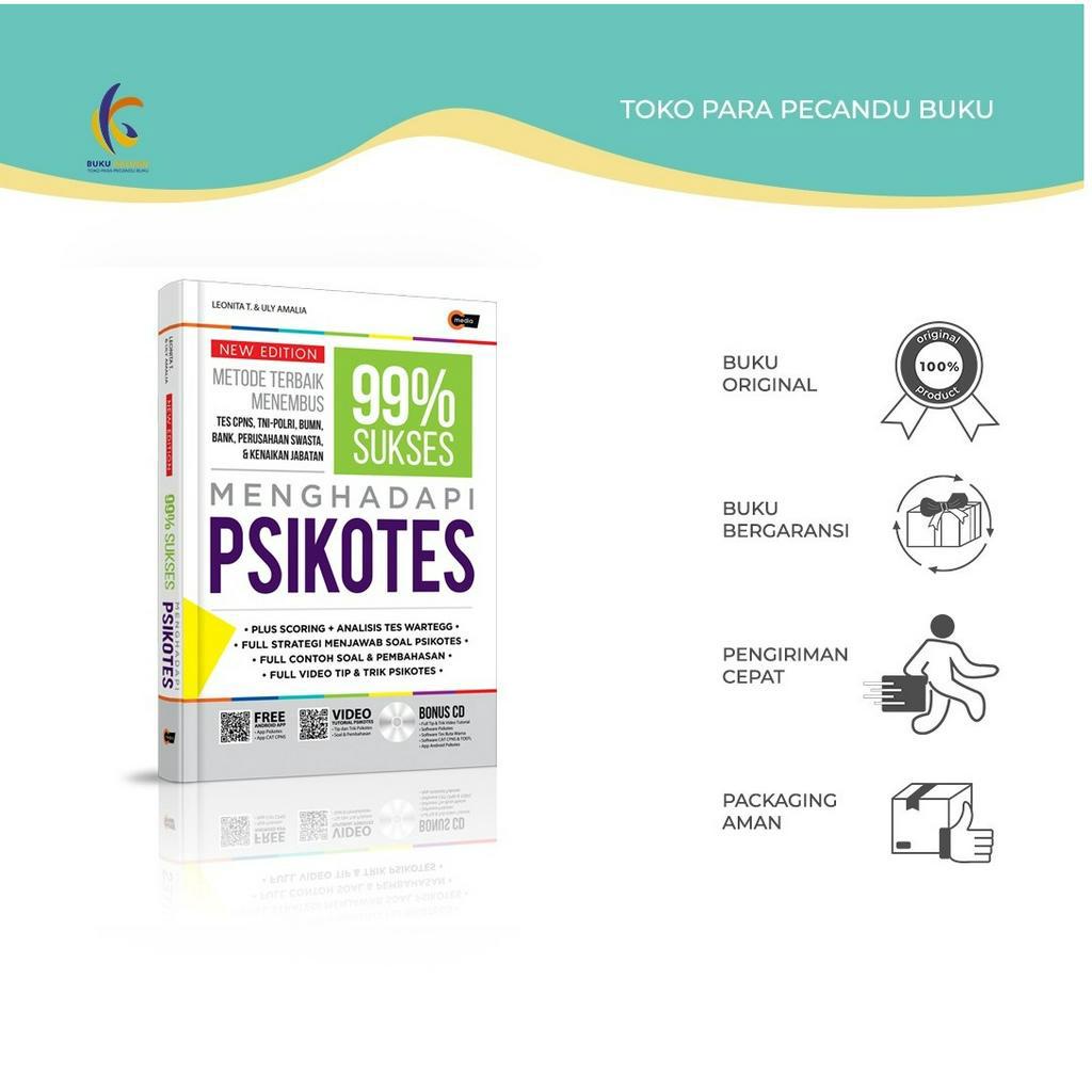 Jual Buku Bacaan Referensi | New Edition 99% Sukses Menghadapi Psikotes ...