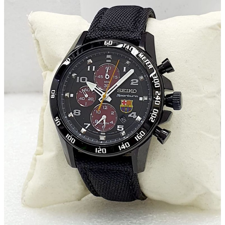 Jual Jam Tangan Pria Seiko Sportura Barcelona Limited | Shopee Indonesia