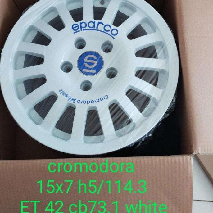 Jual Velg Racing Mobil BSA Cromodora Ring 15 R15 Putih | Shopee Indonesia