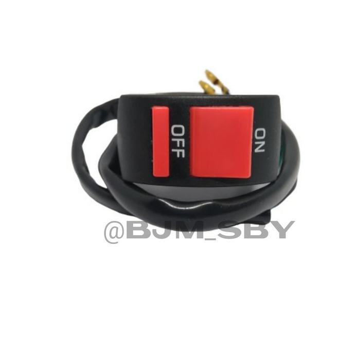 Jual Saklar on off Switch Saklar on off lampu breket stang universal ...