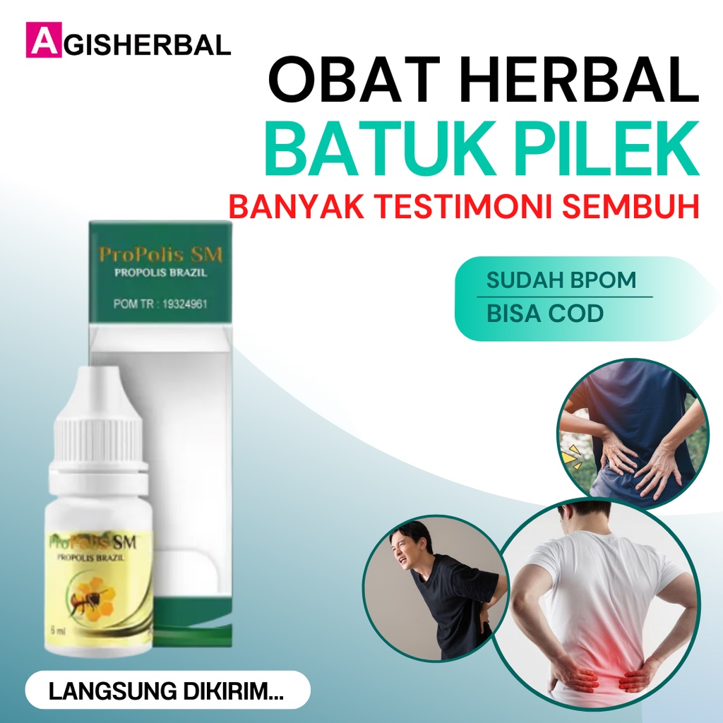 Jual Obat Batuk Pilek Sakit Radang Tenggorokan Herbal Propolis SM ...