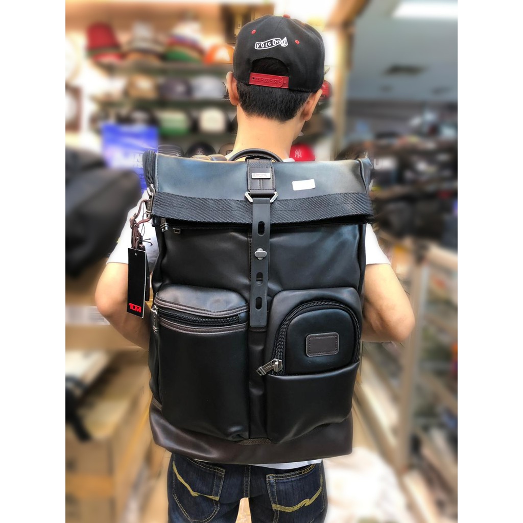 Tumi luke roll top backpack sales