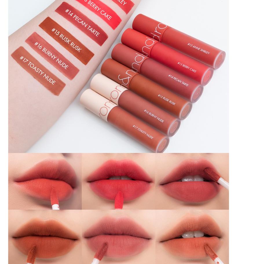 Jual ♧ ROMAND - Zero Velvet Tint (6 Colors) Baked Velvet & Shell Beach Nude  Editions ➵ | Shopee Indonesia