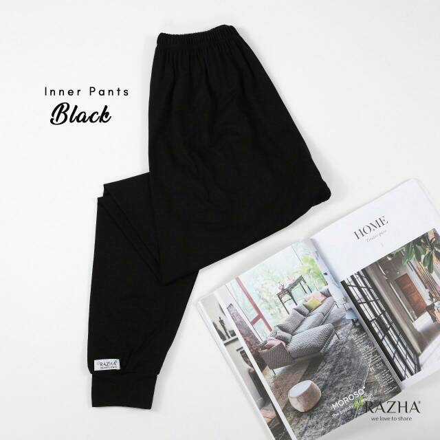 Jual Inner Pants Hitam Razha | Shopee Indonesia