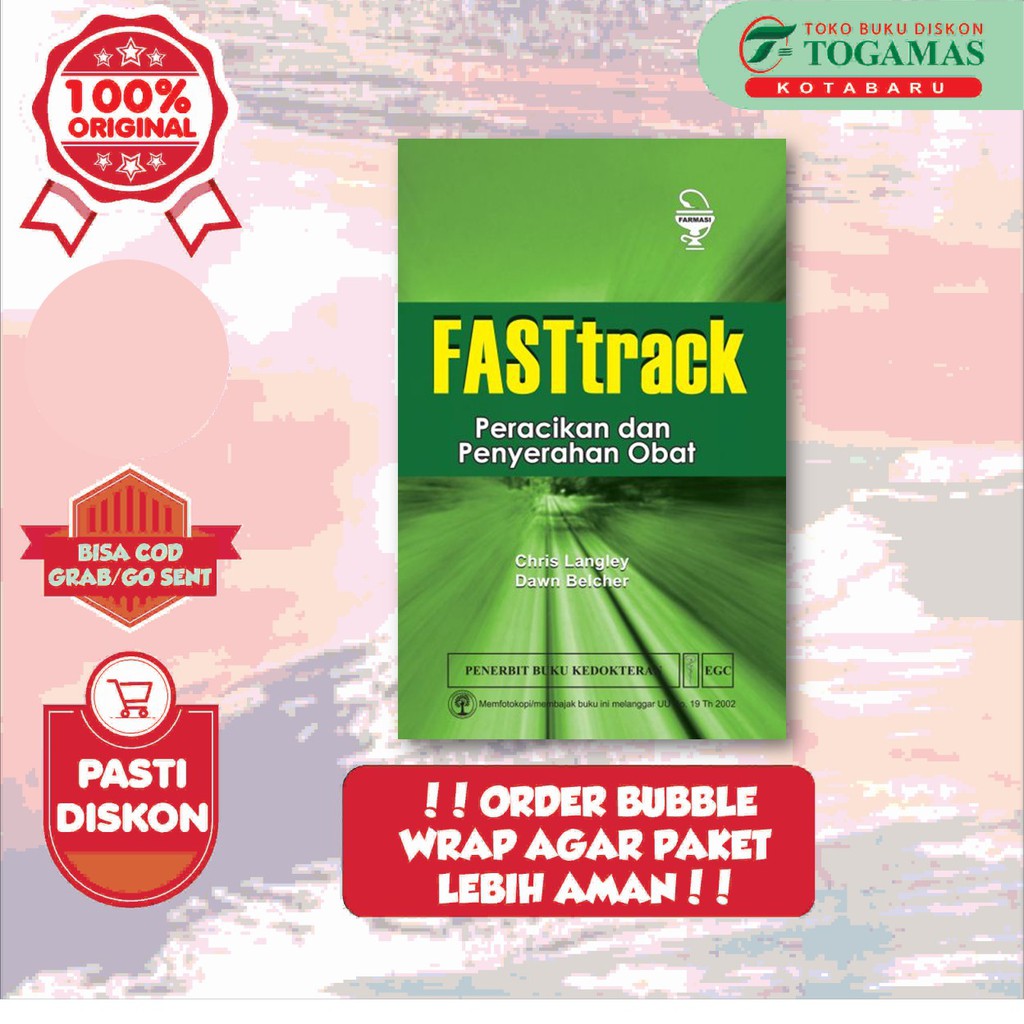 Jual KEDOK - FASTTRACK (PERACIKAN DAN PENYERAHAN OBAT) - CHRIS Langley ...