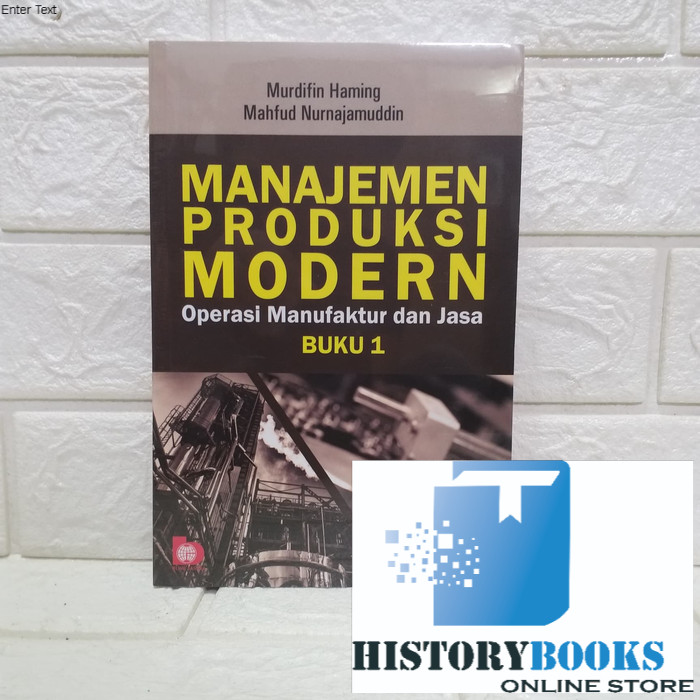 Jual MANAJEMEN PRODUKSI : Operasi Manufaktur Dan Jasa ( Buku 1 Edisi 3 ...