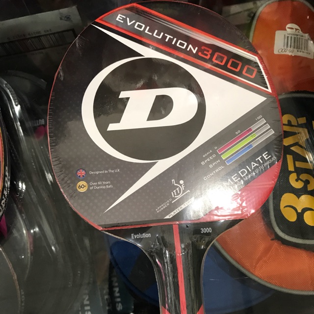 Pala ping pong Dunlop Evolution 3000