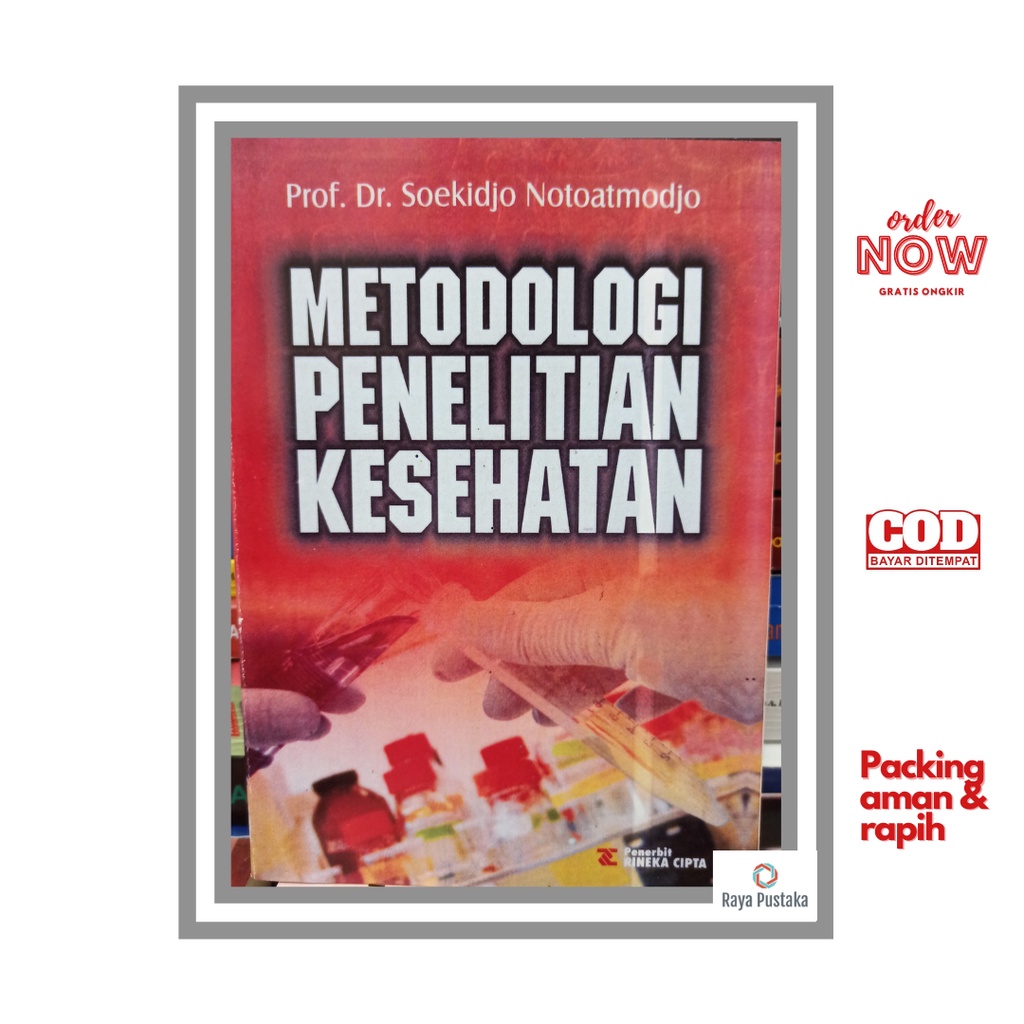 Jual Buku Metodologi Penelitian Kesehatan Oleh Soekidjo Notoatmodjo ...