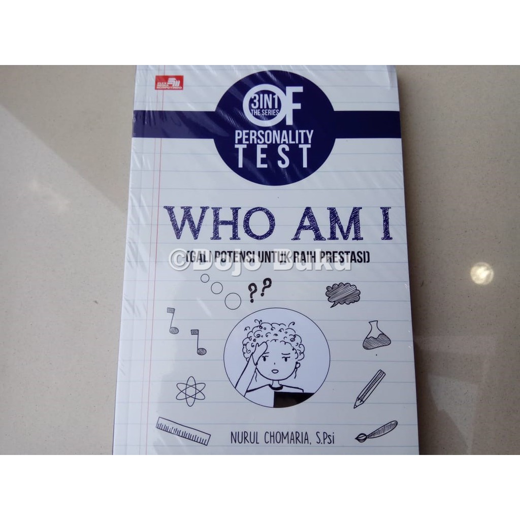 Jual 3 IN 1 The Series Of Personality Test : Who Am I By Nurul Chomaria ...