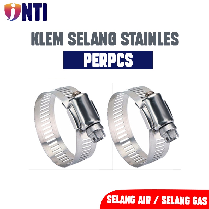 Jual klem stainless untuk klem selang gas dan klem selang air / klem ...