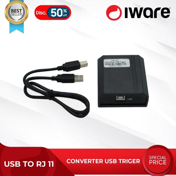Jual Usb Cash Drawer Trigger USB INTERFACE (Converter RJ11 to USB