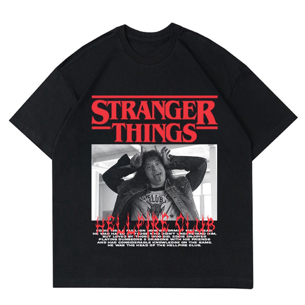 Stranger Things Hellfire Club T-shirt volwassenen Mens