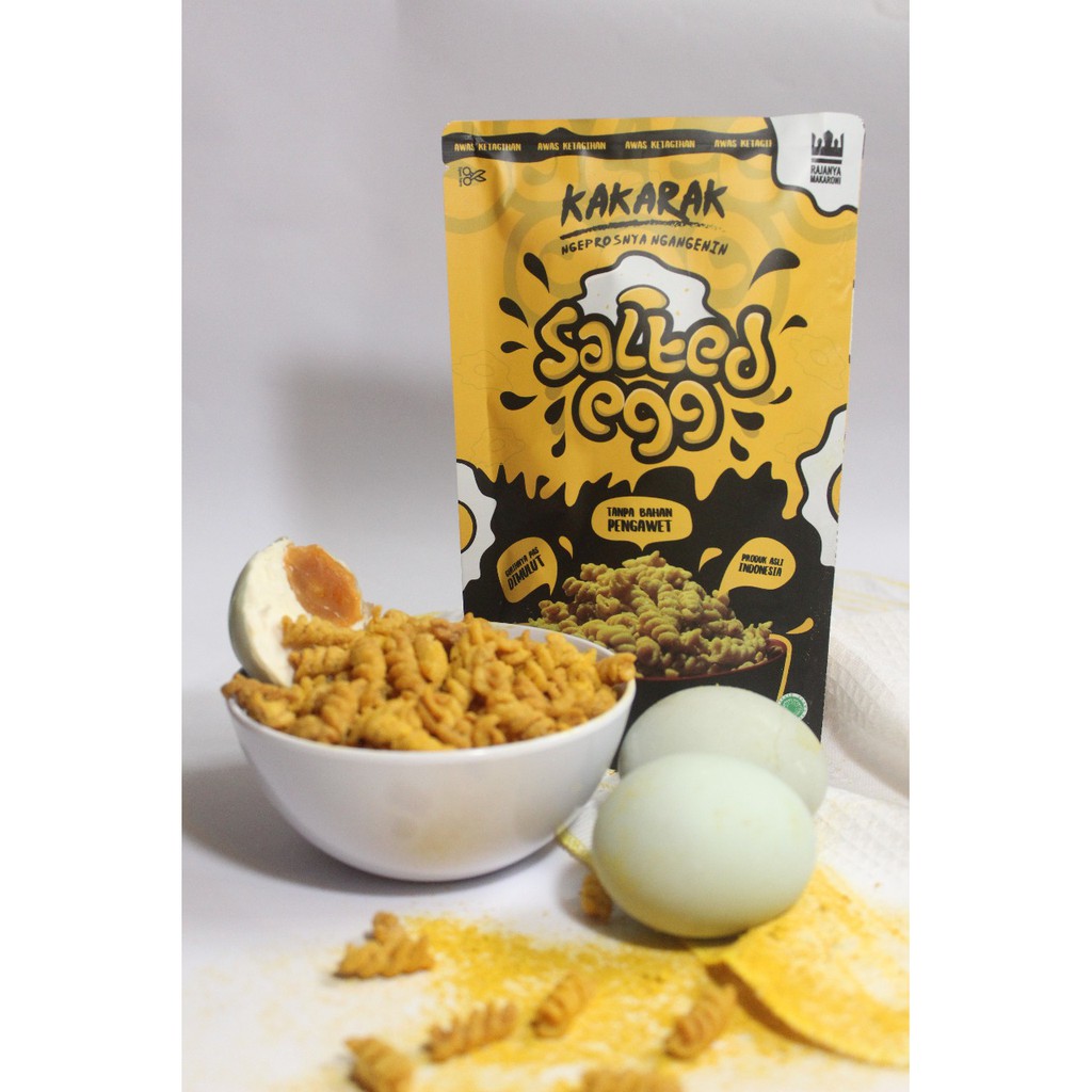 Jual MAKARONI SPIRAL KAKARAK | SALTED EGG | Shopee Indonesia